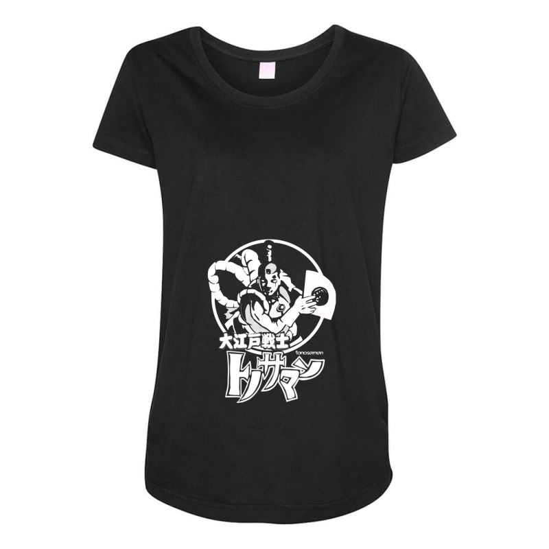 Steel Samurai Maternity Scoop Neck T-shirt by KevinKennemore | Artistshot