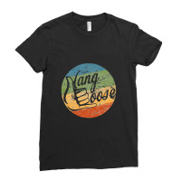 1000th Tp Design Hang Loose Ladies Fitted T-shirt | Artistshot