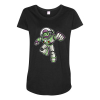 Buzz Trooper Maternity Scoop Neck T-shirt | Artistshot