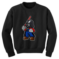 Darth Plumber Youth Sweatshirt | Artistshot