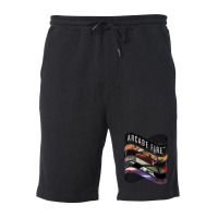 Arcade Fire - Discography Fleece Short | Artistshot