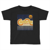 California Dreamin'! A Super Cool Seventies Style Shirt Toddler T-shirt | Artistshot