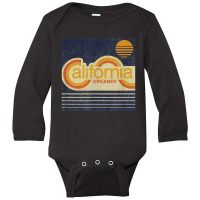 California Dreamin'! A Super Cool Seventies Style Shirt Long Sleeve Baby Bodysuit | Artistshot