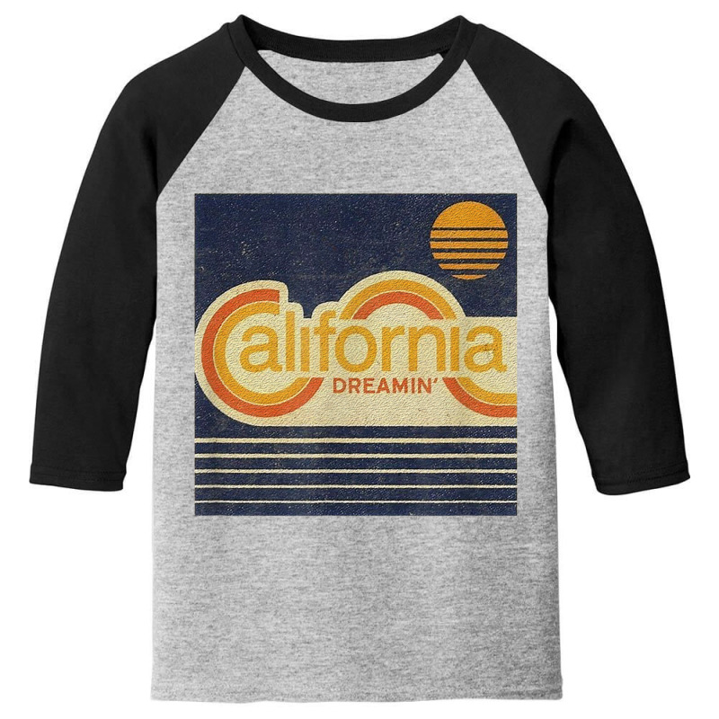 California Dreamin'! A Super Cool Seventies Style Shirt Youth 3/4 Sleeve by RachelRenePeckham | Artistshot