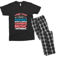 Chamber Music Saying Men's T-shirt Pajama Set | Artistshot