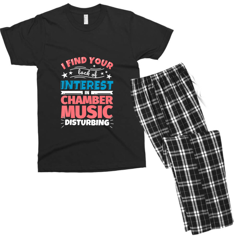 Chamber Music Saying Men's T-shirt Pajama Set by RafaelGonzalezRamirez | Artistshot