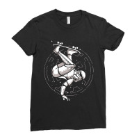 Skate Trooper Ladies Fitted T-shirt | Artistshot