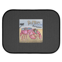 Pepper Pink Crustaceans And Good Vibrations Rear Car Mat | Artistshot