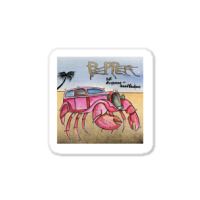 Pepper Pink Crustaceans And Good Vibrations Sticker | Artistshot