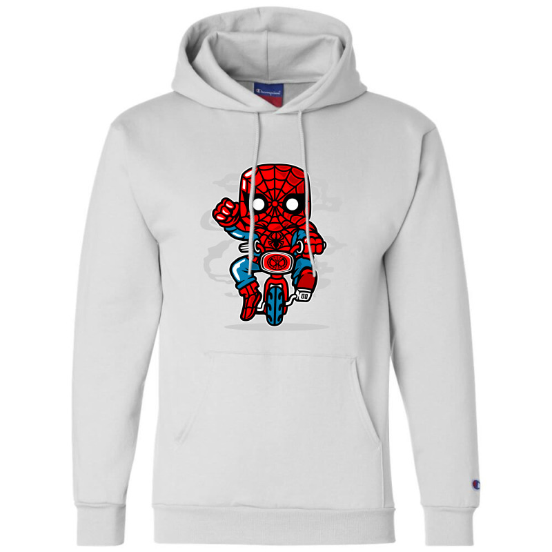 Spidey Minibike Champion Hoodie | Artistshot