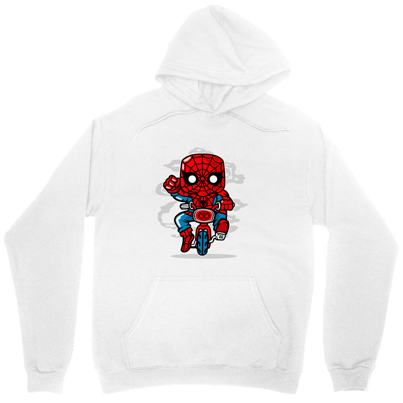 Spidey Minibike Unisex Hoodie | Artistshot