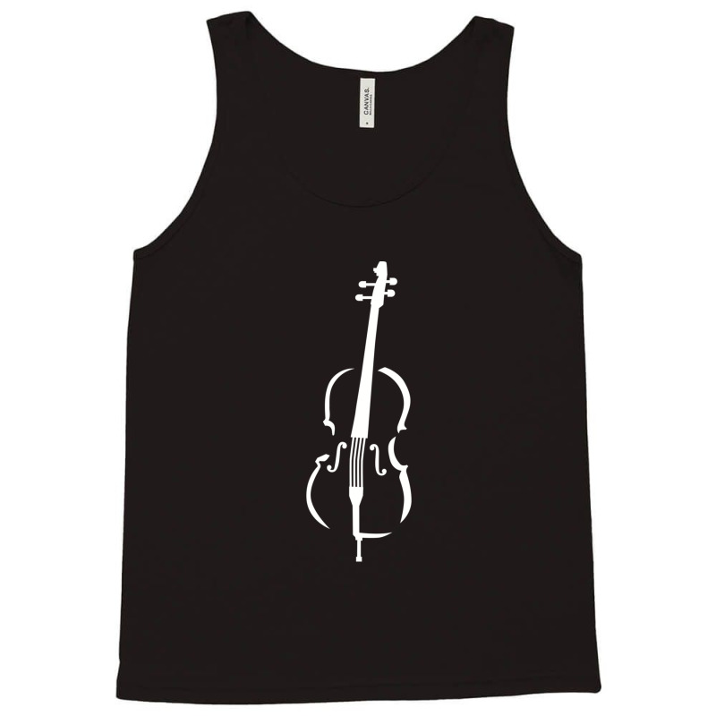 Cello Instrument Sweatshirt Tank Top by RachelRenePeckham | Artistshot