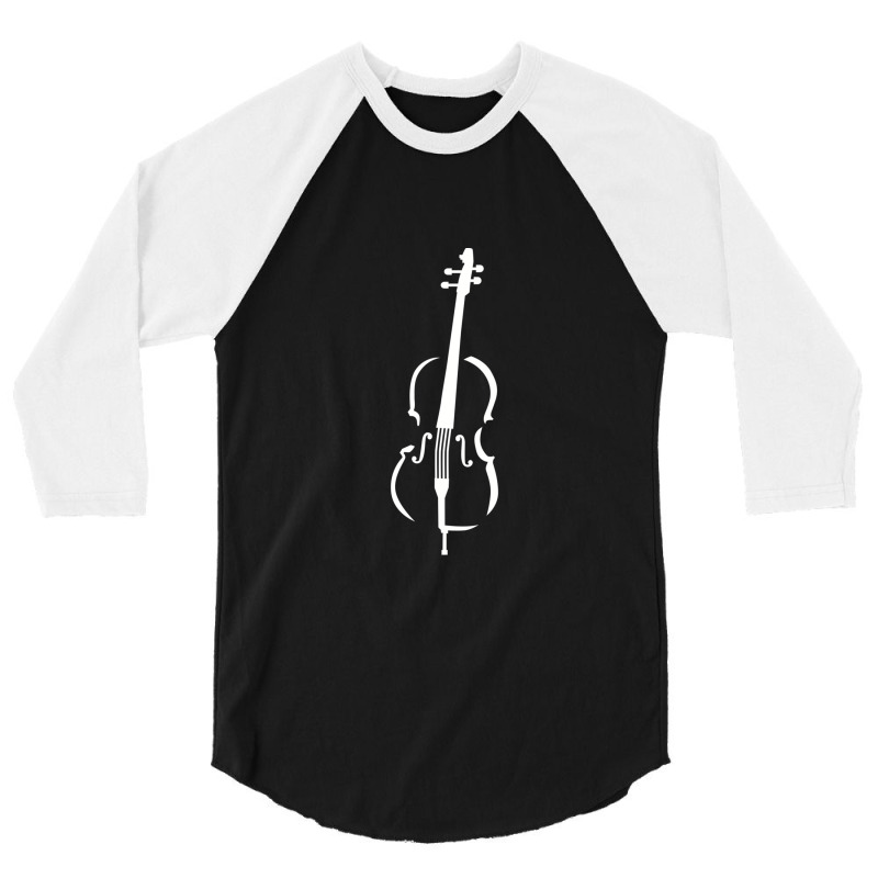 Cello Instrument Sweatshirt 3/4 Sleeve Shirt by RachelRenePeckham | Artistshot