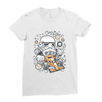 Trooper Formula Racer Ladies Fitted T-shirt | Artistshot