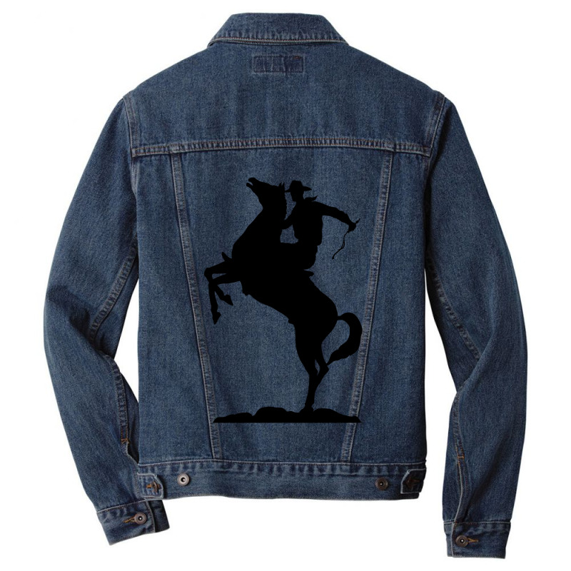 Theodore Roosevelt High School Men Denim Jacket by ThaneStewart | Artistshot