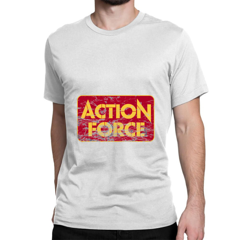 Action Force (distressed) Classic T-shirt by kumkunari | Artistshot