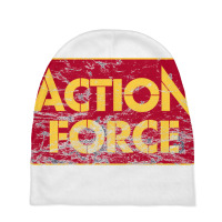 Action Force (distressed) Baby Beanies | Artistshot