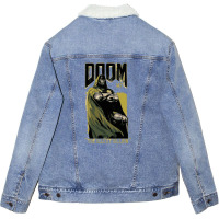 Mf ,doom , Villain Unisex Sherpa-lined Denim Jacket | Artistshot