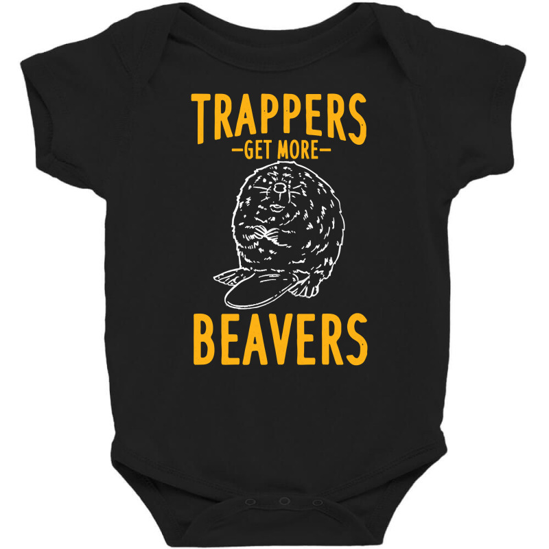 Trapper Trapping Hunter Pullover Hoodie Baby Bodysuit | Artistshot