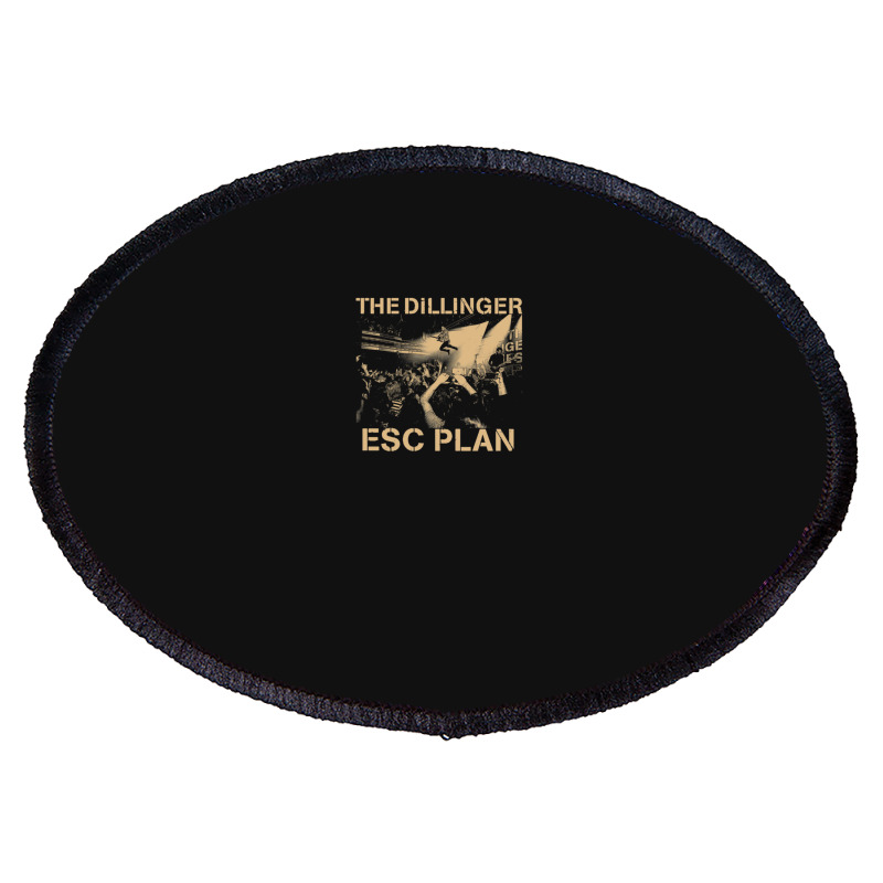 Thw Dillinger Esc Plan 1 Oval Patch | Artistshot