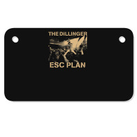 Thw Dillinger Esc Plan 1 Motorcycle License Plate | Artistshot