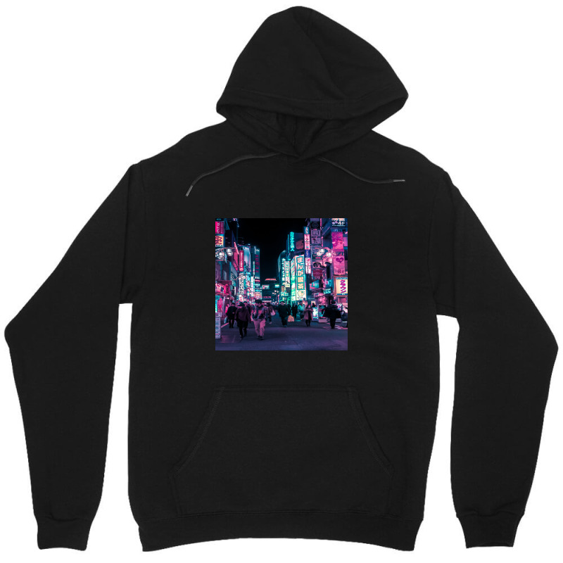 Heart Full Of Neon Cyberpunk Overload Unisex Hoodie by punimsalufu | Artistshot