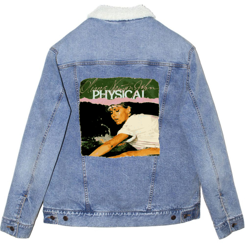 Olivia Newton John Unisex Sherpa-lined Denim Jacket | Artistshot