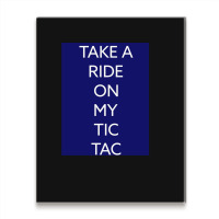 Tic Tac 1 Metal Print Vertical | Artistshot