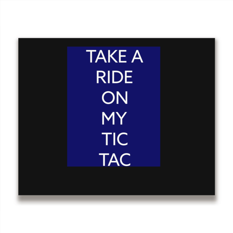 Tic Tac 1 Metal Print Horizontal by AaronFosterJr. | Artistshot