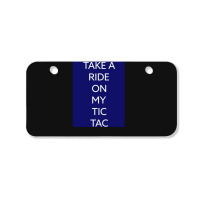 Tic Tac 1 Bicycle License Plate | Artistshot