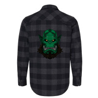 Orc Head Flannel Shirt | Artistshot