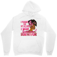 Breast Cancer Survivor I Won Black Woman Unisex Hoodie | Artistshot