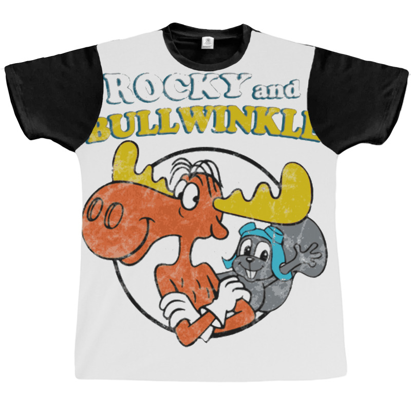 Rocky And Bullwinkle Vintage Bullwinkle Graphic T-shirt | Artistshot