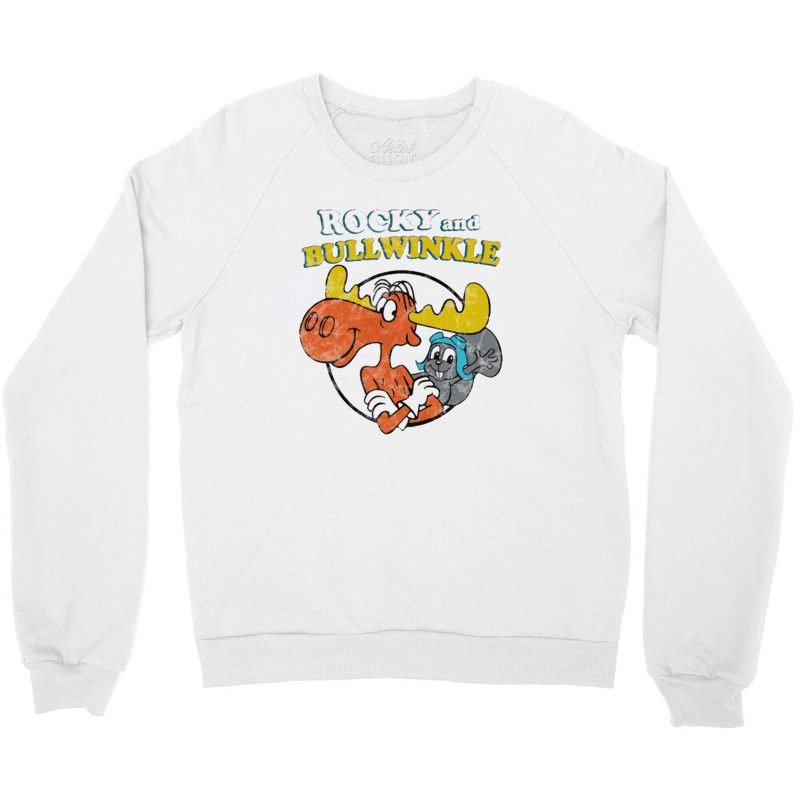 Rocky And Bullwinkle Vintage Bullwinkle Crewneck Sweatshirt | Artistshot