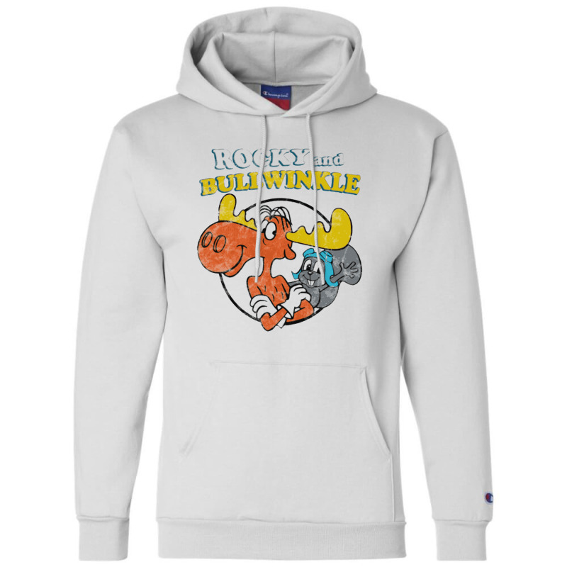 Rocky And Bullwinkle Vintage Bullwinkle Champion Hoodie | Artistshot