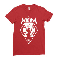 Black Widow Ladies Fitted T-shirt | Artistshot