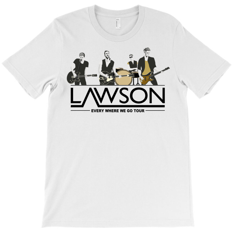 Lawwson Tour Every Where T-shirt | Artistshot