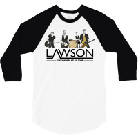 Lawwson Tour Every Where 3/4 Sleeve Shirt | Artistshot