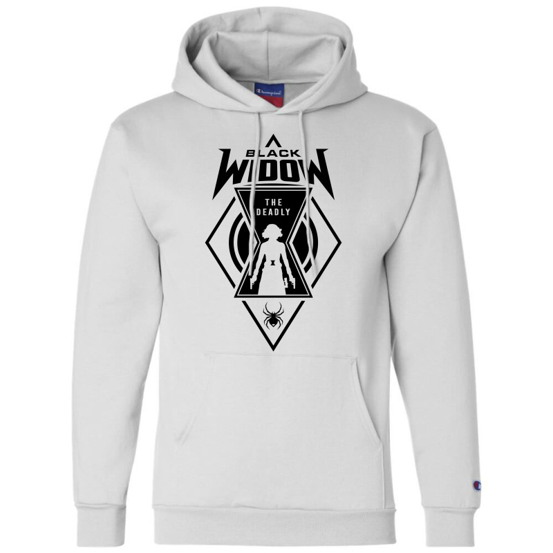 Black Widow Champion Hoodie | Artistshot