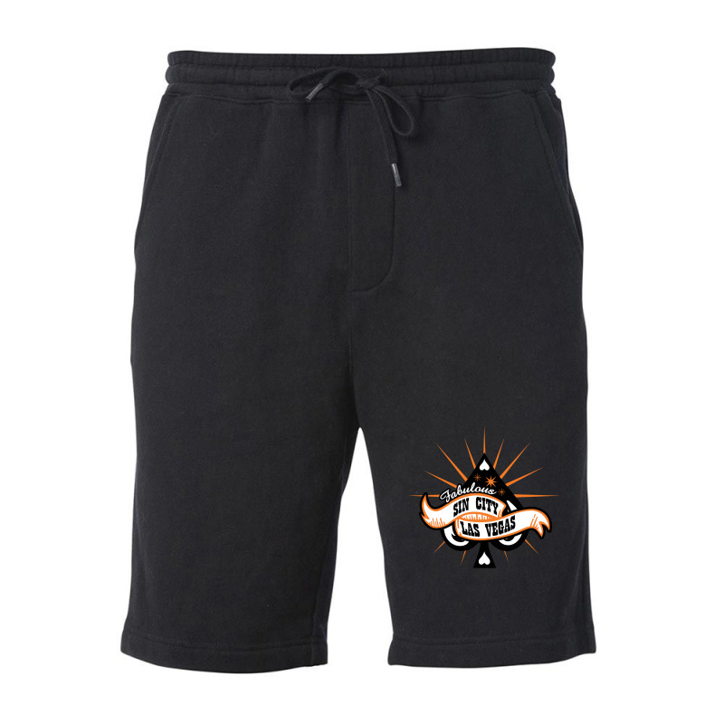 Big Vegas Sin City Fleece Short | Artistshot