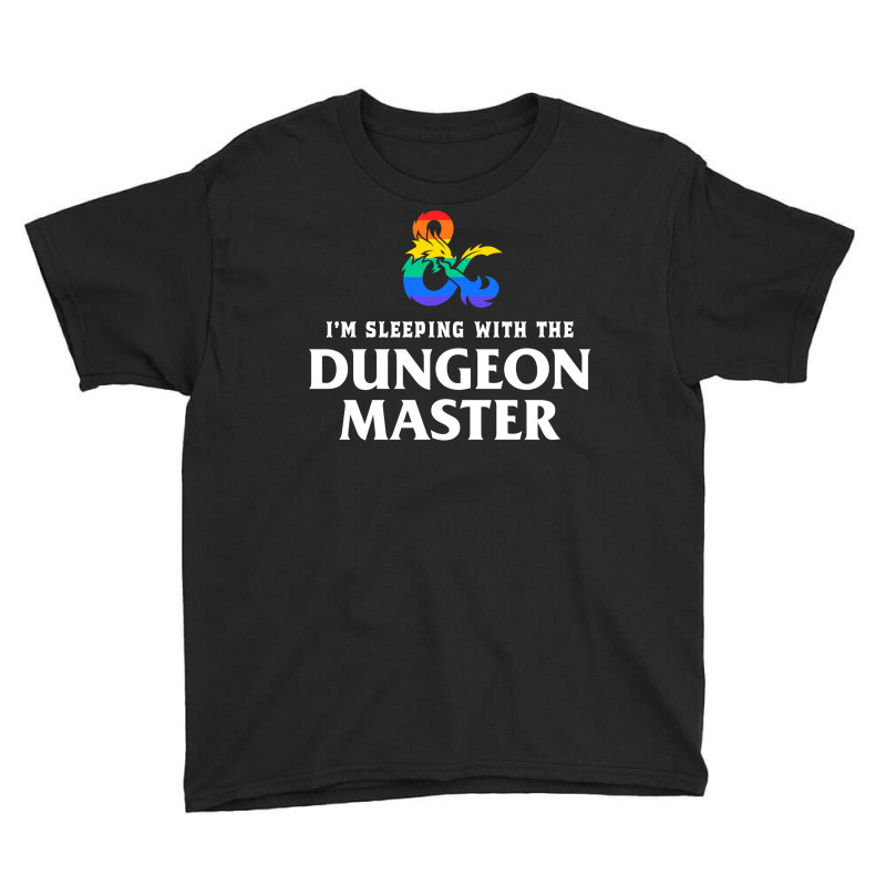 I'm Sleeping With The Dungeon Master Lgbtq Youth Tee | Artistshot