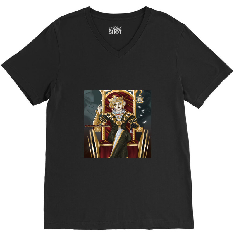 Identity V Sculptor Galatea Checkmate V-neck Tee | Artistshot