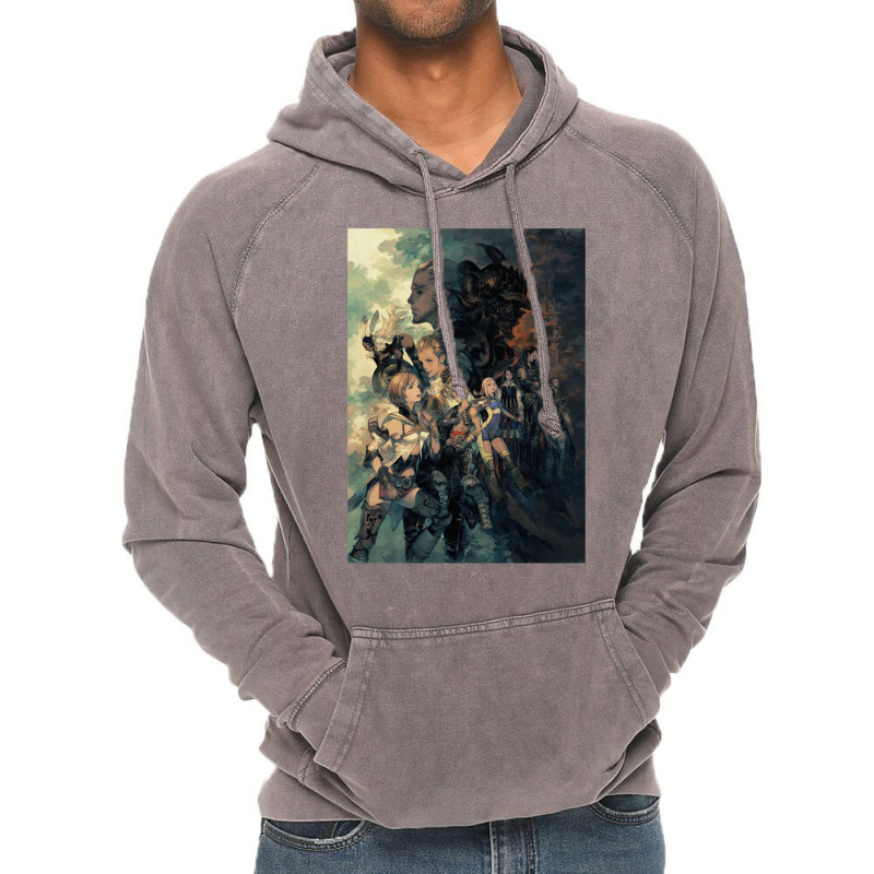 Final Fantasy Xii Concept Artwork Vintage Hoodie | Artistshot