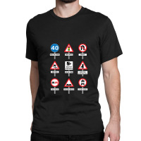 Highway Decoded All The Signs Classic T-shirt | Artistshot