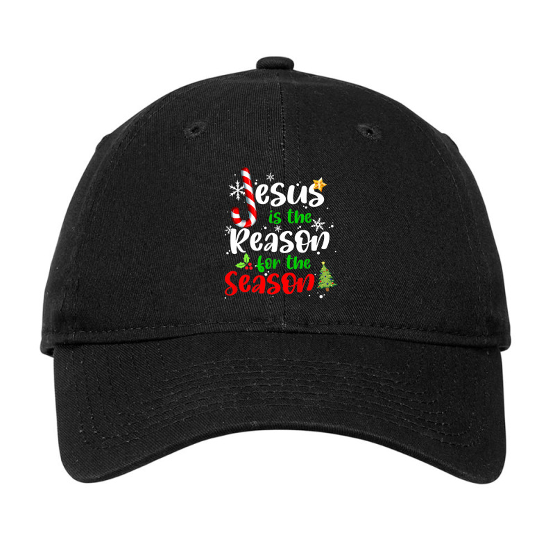 Jesus Christian Faith Jesus Is The Reason For The Season Xmas 5 Christ Adjustable Cap by Karies_Store | Artistshot