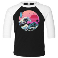 The Great Retro Wave Toddler 3/4 Sleeve Tee | Artistshot