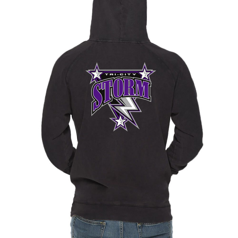 Tri City Storm Vintage Hoodie by afsheen | Artistshot