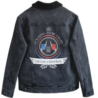 Grixis Control Life V1 Unisex Sherpa-lined Denim Jacket | Artistshot