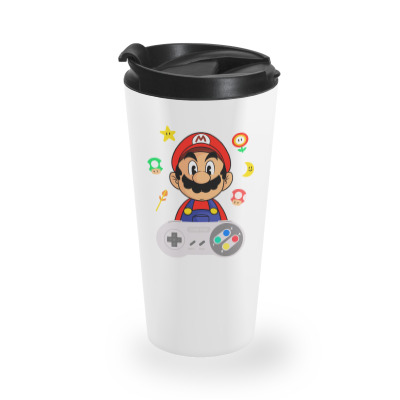 Console Mario Travel Mug Designed By Douglasstencil