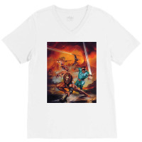 Eternal Champions V-neck Tee | Artistshot